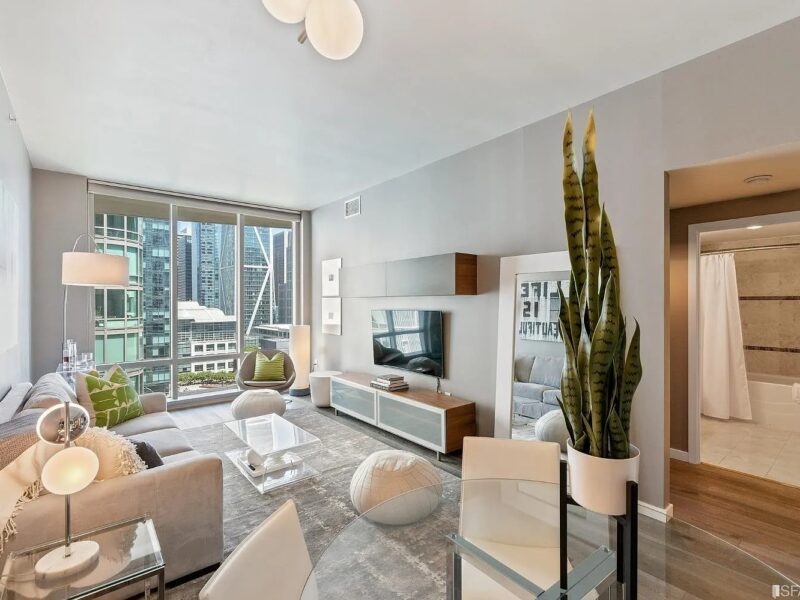 Stylish Furnished 1 Bedroom Condo in San Francisco CA