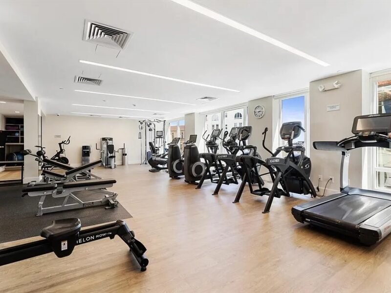 Furnished front-facing corner unit in Boston MA