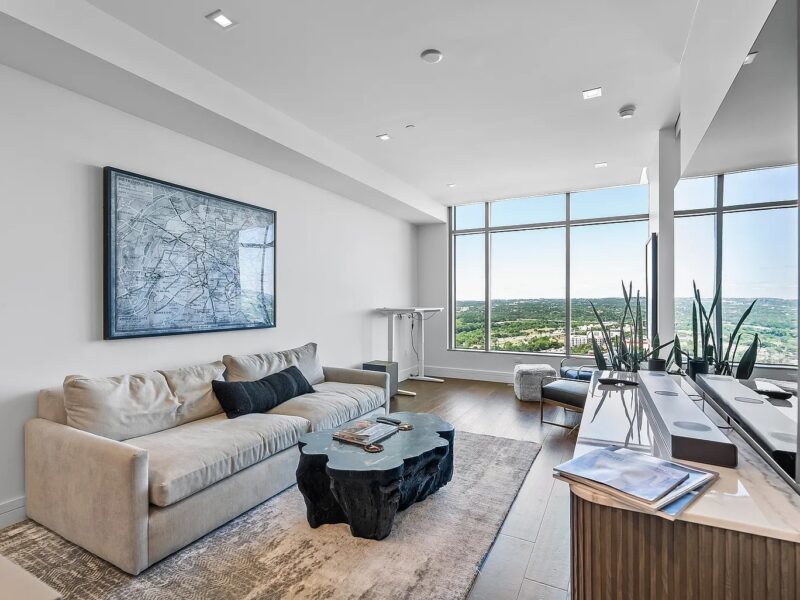 Located above Downtown Austin's Market District